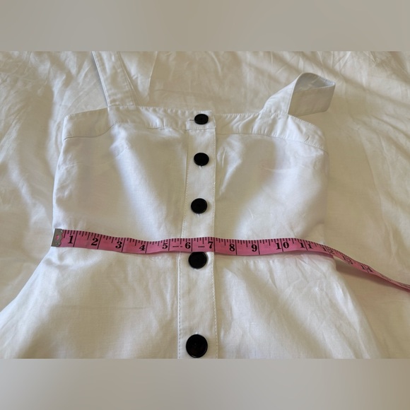 Kate Spade New York | Women's SZ 00 | White Midi Button Dress XS - Picture 6 of 6
